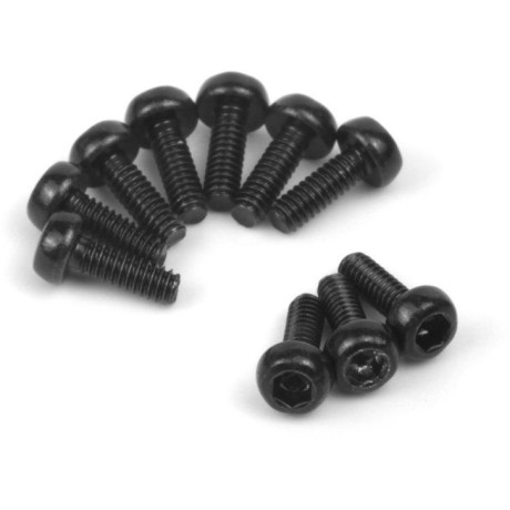 Imbusové šrouby s kulatou hlavou M1,7x5mm (10 ks)