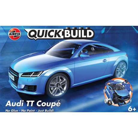 Quick Build auto J6054 - Audi TT Coupe - Blue