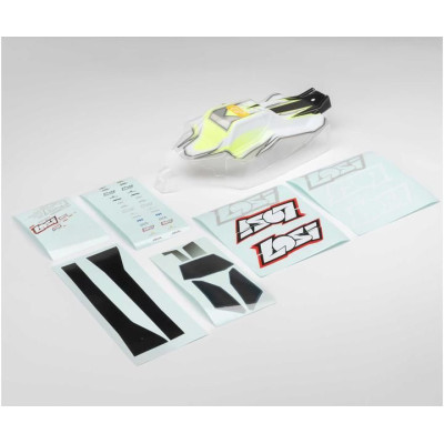 Losi karosérie částečně nabarvená: 8XE