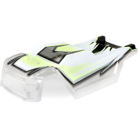 Pótalkatrész Losi 8XTE RC modellautóhoz: karosszéria részben festett.