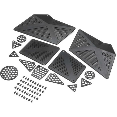 Losi vstupy ventilace: 8X SLN