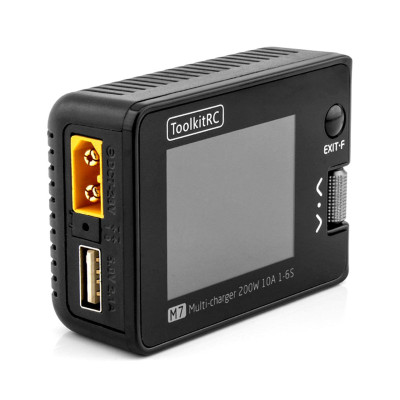 ToolkitRC M7 LiPo 1-6S 10A Charger DC 7-28V