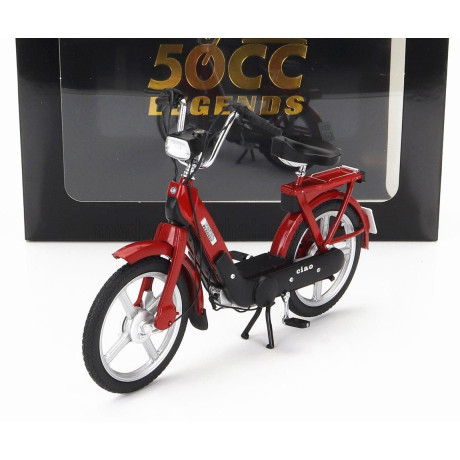 50CC LEGENDS PIAGGIO VESPA CIAO 1985 (FOR GERMANY) - RED MET 1/10