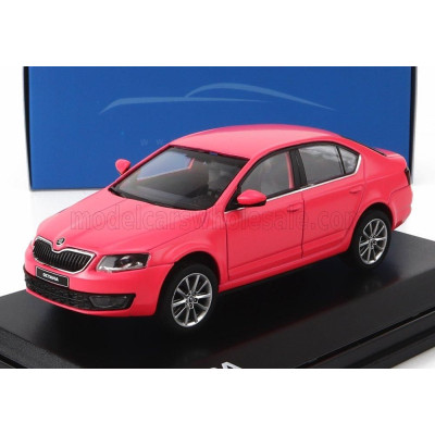 ABREX ŠKODA OCTAVIA III 2012 - MATT PINK 1/43