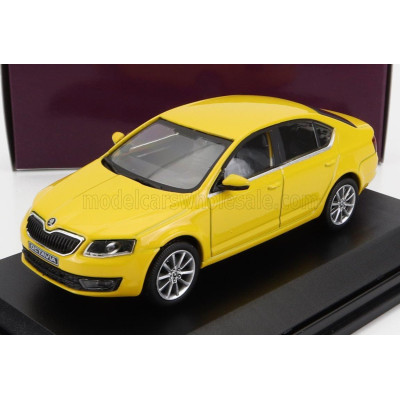 ABREX ŠKODA OCTAVIA III 2012 - YELLOW 1/43