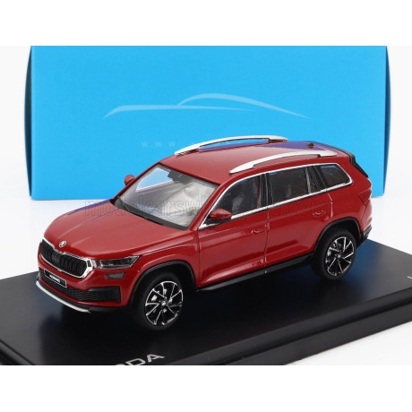 ABREX ŠKODA KODIAK FL 2021 - RED MET 1/43
