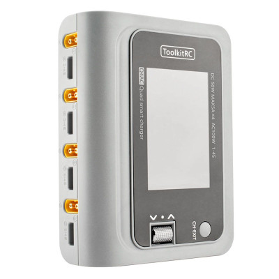 ToolkitRC Q4AC LiPo 1-4S 5A Quad Charger AC/DC