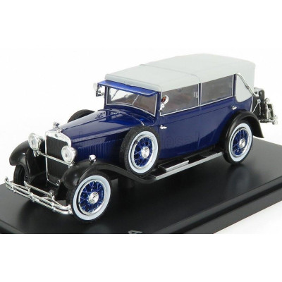 ABREX ŠKODA 860 CABRIOLET CLOSED 1932 - BLUE GREY 1/43