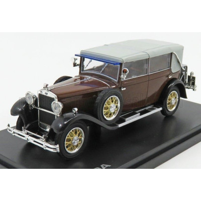 ABREX ŠKODA 860 CABRIOLET CLOSED 1932 - BROWN LIGHT GREY 1/43