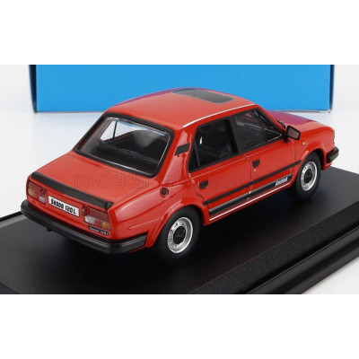 ABREX ŠKODA 120L BERLINE 4-DOOR 1984 - RED 1/43