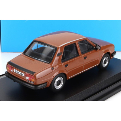 ABREX ŠKODA 120L BERLINE 4-DOOR 1984 - LIGHT BROWN 1/43