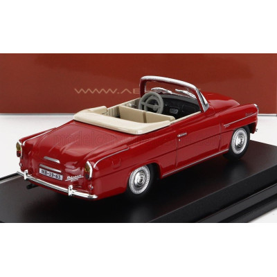 ABREX ŠKODA FELICIA CABRIOLET 2-DOOR 1964 - RED 1/43
