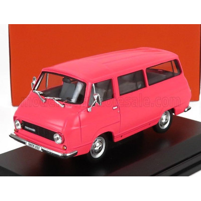 ABREX ŠKODA 1203 MINIBUS 1968 - MATT PINK 1/43