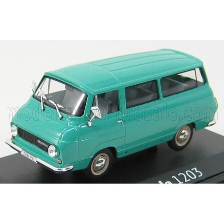 ABREX ŠKODA 1203 MINIBUS 1968 - GREEN 1/43