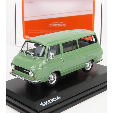ABREX ŠKODA 1203 MINIBUS 1974 - GREEN 1/43