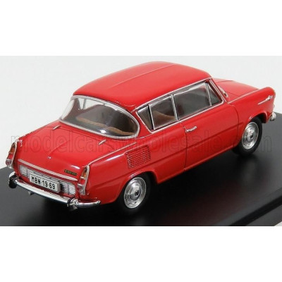ABREX ŠKODA 1100 MBX 2-DOOR 1969 - ORANGE RED 1/43