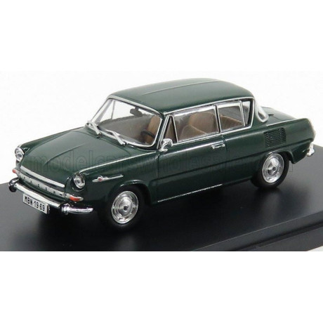 ABREX ŠKODA 1100 MBX 2-DOOR 1969 - DARK GREEN 1/43