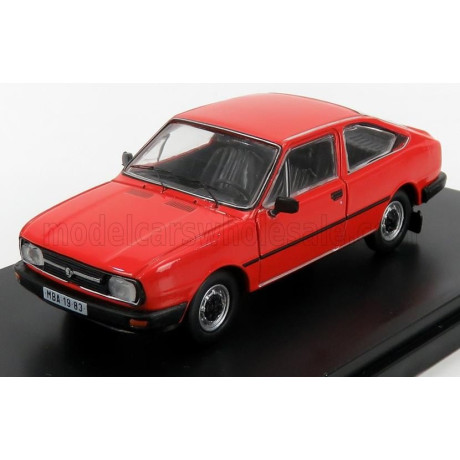 ABREX ŠKODA GARDE 1982 - RED 1/43