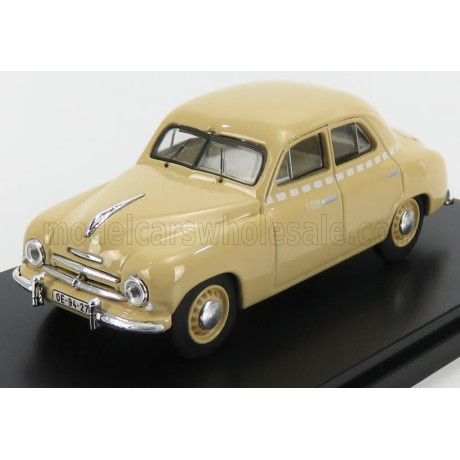 ABREX ŠKODA 1201 TAXI 1956 - CREAM 1/43