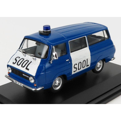 ABREX ŠKODA 1203 MINIBUS SOOL 1974 - BLUE WHITE 1/43