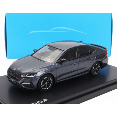 ABREX ŠKODA OCTAVIA IV RS 2020 - BLUE GREY MET 1/43