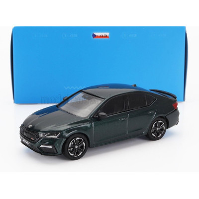 ABREX ŠKODA OCTAVIA IV RS 2020 - GREEN MET 1/43
