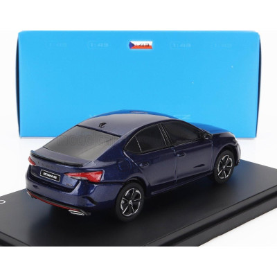 ABREX ŠKODA OCTAVIA IV RS 2020 - BLUE EMT 1/43
