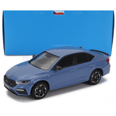ABREX ŠKODA OCTAVIA IV RS 2020 - LIGHT BLUE 1/43