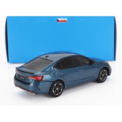 ABREX ŠKODA OCTAVIA IV RS 2020 - BLUE PETROL MET 1/43
