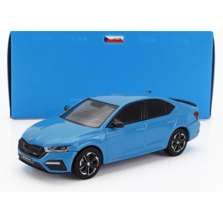 ABREX ŠKODA OCTAVIA IV RS 2020 - LIGHT BLUE 1/43