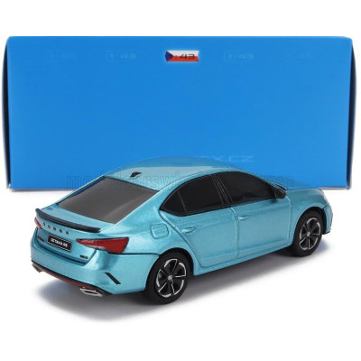 ABREX ŠKODA OCTAVIA IV RS 2020 - MATT LIGHT BLUE 1/43