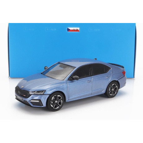 ABREX ŠKODA OCTAVIA IV RS 2020 - LIGHT BLUE MET 1/43