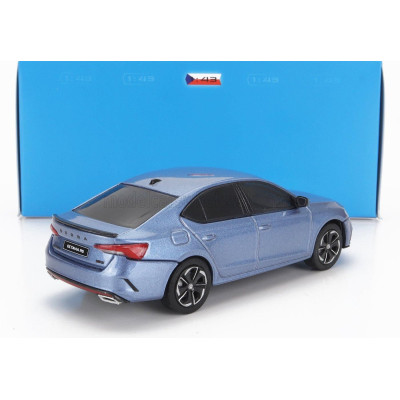 ABREX ŠKODA OCTAVIA IV RS 2020 - LIGHT BLUE MET 1/43