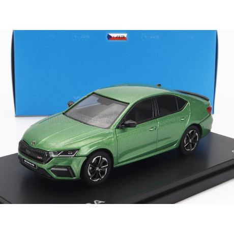 ABREX ŠKODA OCTAVIA IV RS 2020 - GREEN MET 1/43