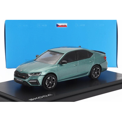 ABREX ŠKODA OCTAVIA IV RS 2020 - LIGHT GREEN 1/43