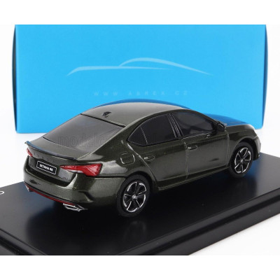 ABREX ŠKODA OCTAVIA IV RS 2020 - BROWN GREY MET 1/43