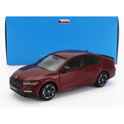 ABREX ŠKODA OCTAVIA IV RS 2020 - RED MET 1/43