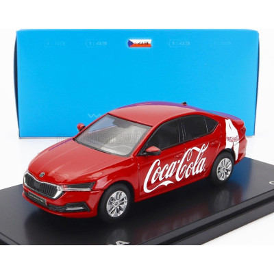ABREX ŠKODA OCTAVIA IV COCA-COLA 2020 - RED 1/43