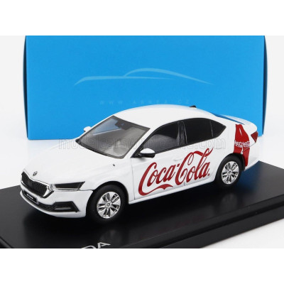 ABREX ŠKODA OCTAVIA IV COCA-COLA 2020 - WHITE 1/43