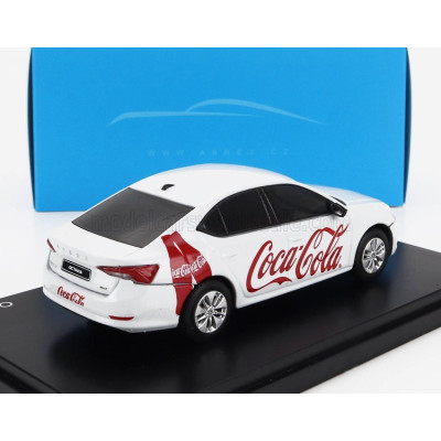 ABREX ŠKODA OCTAVIA IV COCA-COLA 2020 - WHITE 1/43