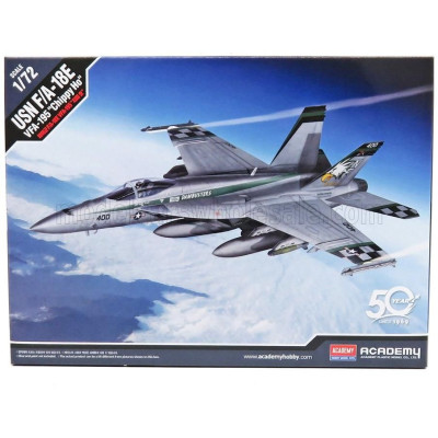 ACADEMY FIGHTER USN F/A-18E VFA-195 CHIPPY HO USA AIR-FORCE FIGHTER-BOMBER - CACCIA BOMBARDIERE 2012 - MILITARY 1/72