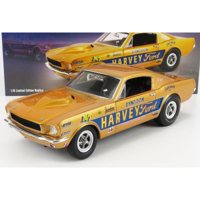 ACME MODELS FORD USA MUSTANG A/FX COUPE N 0 HARVEY FORD 1965 DYNO DON - ORANGE MET 1/18