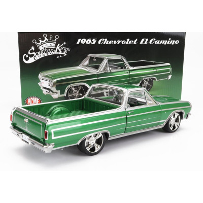 ACME MODELS CHEVROLET EL CAMINO PICK-UP CUSTOM 1965 - GREEN MET 1/18