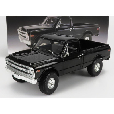 ACME MODELS CHEVROLET K-10 PICK-UP 4x4 1970 - BLACK 1/18