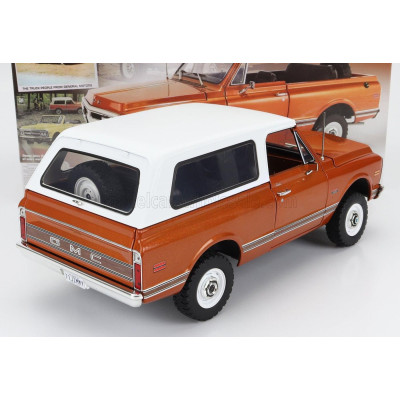 ACME MODELS GMC JIMMY 4x4 HARD-TOP 1971 - COPPER WHITE 1/18
