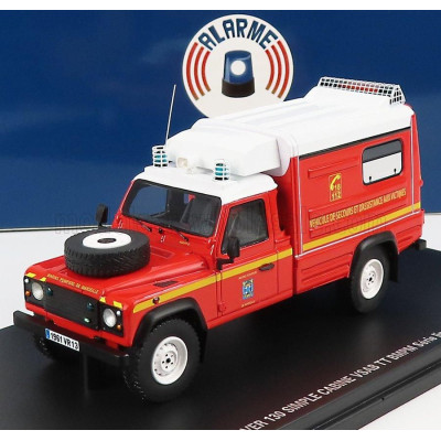 ALARME LAND ROVER DEFENDER 130 PICK-UP CLOSED VSAB TT BMPM SAPEURS POMPIERS VEHICULE DE SECOURS ET D'ASSISTANCE AUX VICTIMES 198