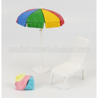 AMERICAN DIORAMA ACCESSORIES SET BEACH GIRLS - VARIOUS 1/24