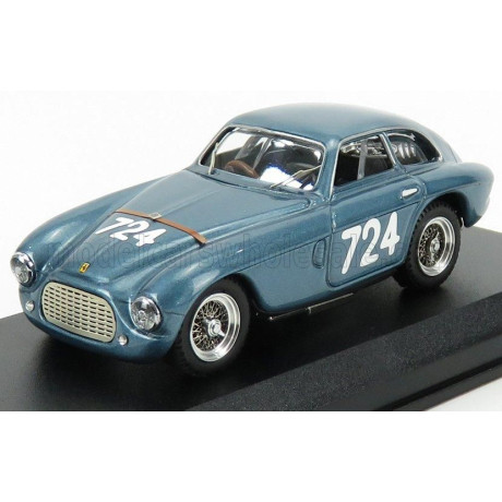 ART MODEL FERRARI 195S BERLINETTAN 724 WINNER MILLE MIGLIA 1950 MARZOTTO - CROSARA - BLUE MET 1/43