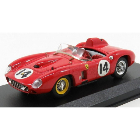 ART MODEL FERRARI 290MM ch.0628 SPIDER N 14 12h SEBRING 1957 VON TRIPS - HILL - RED 1/43
