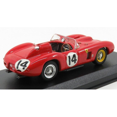 ART MODEL FERRARI 290MM ch.0628 SPIDER N 14 12h SEBRING 1957 VON TRIPS - HILL - RED 1/43